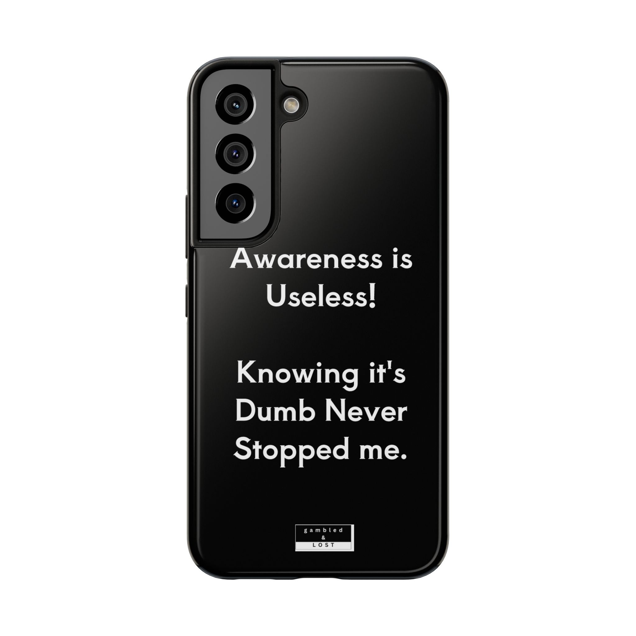 Awareness is Uselss Phone Case