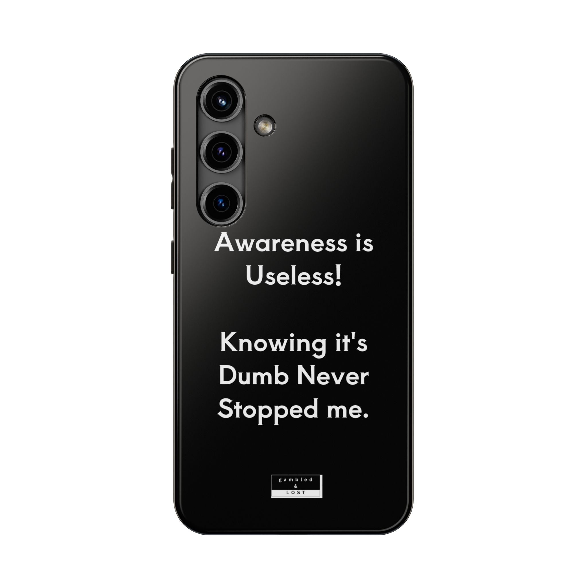 Awareness is Uselss Phone Case