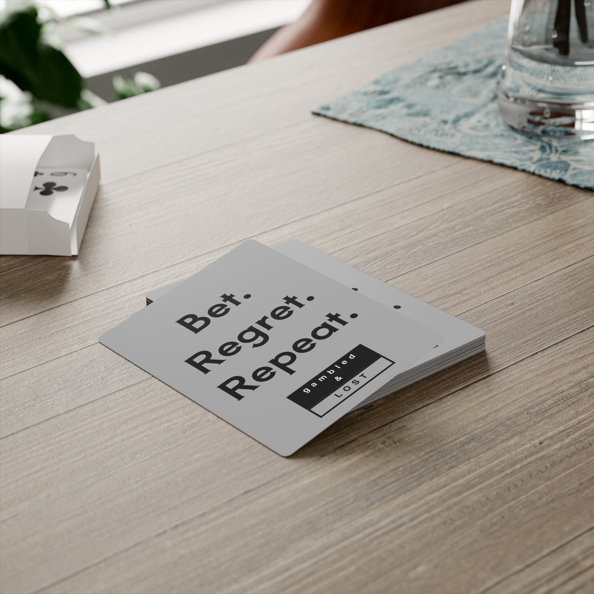 Gambled and Lost Playing Cards