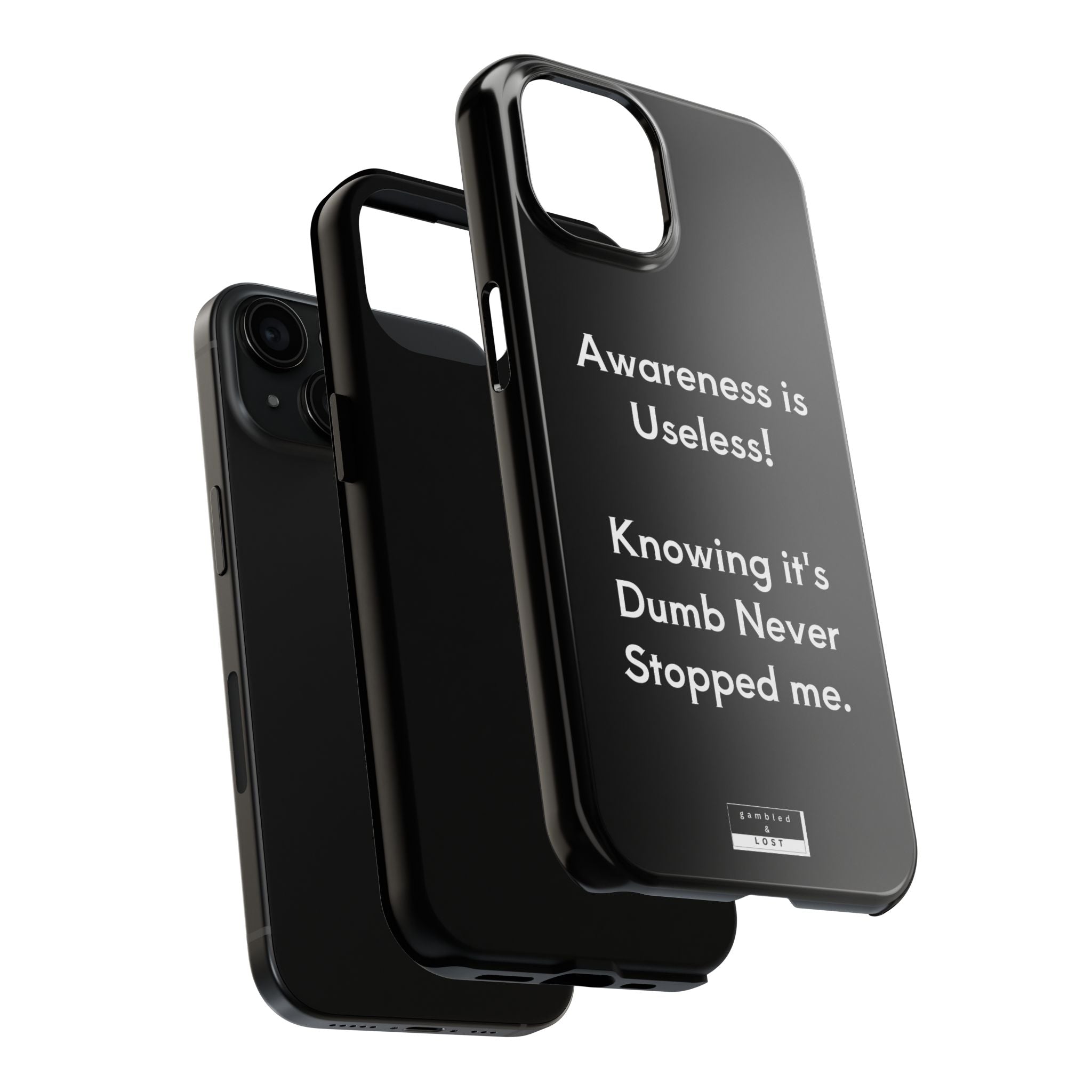Awareness is Uselss Phone Case