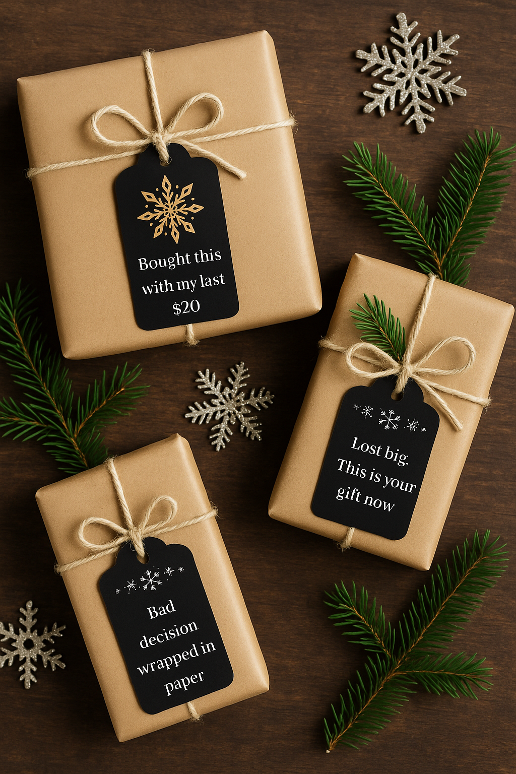 Funny Holiday Gift Tags