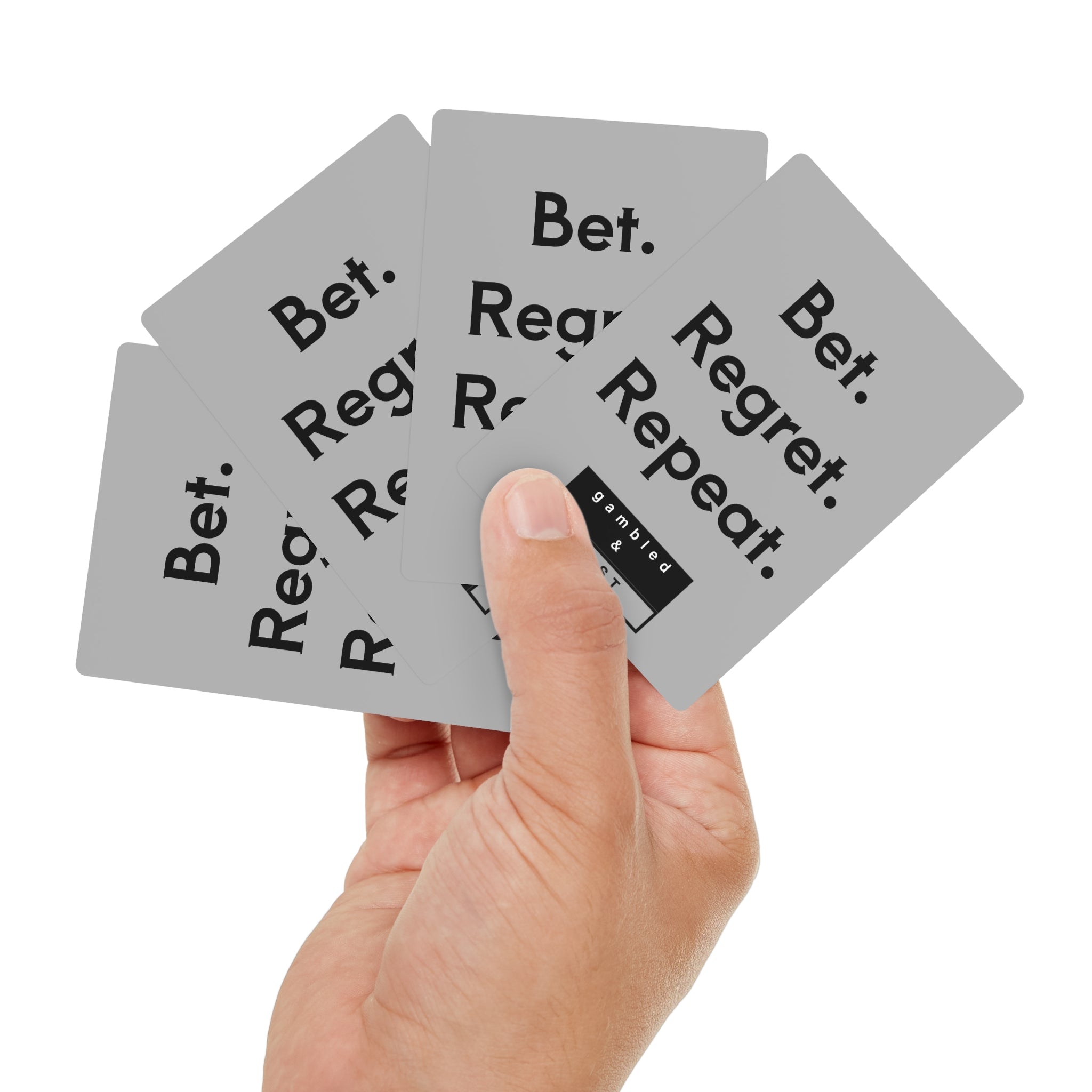 Gambled and Lost Playing Cards