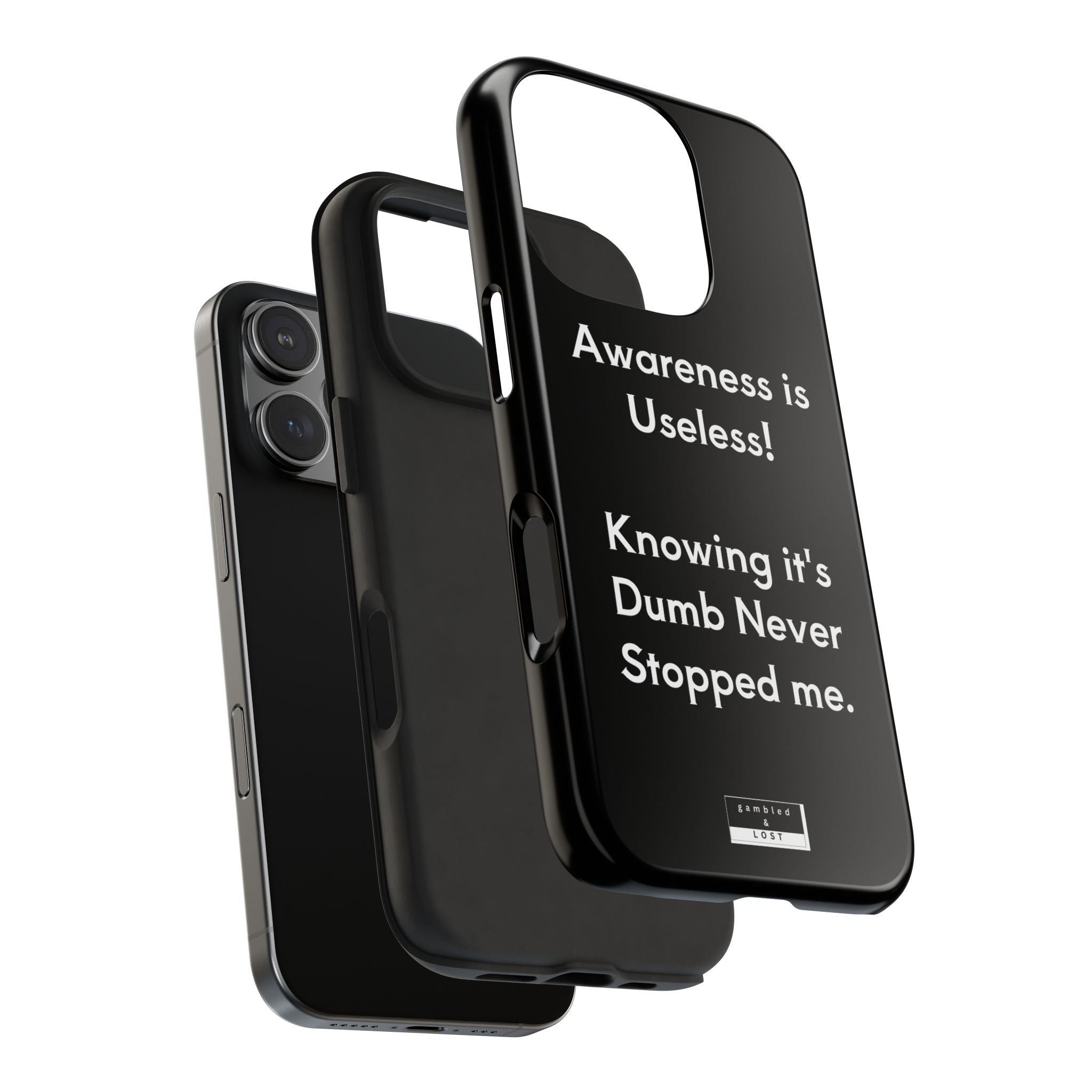 Awareness is Uselss Phone Case