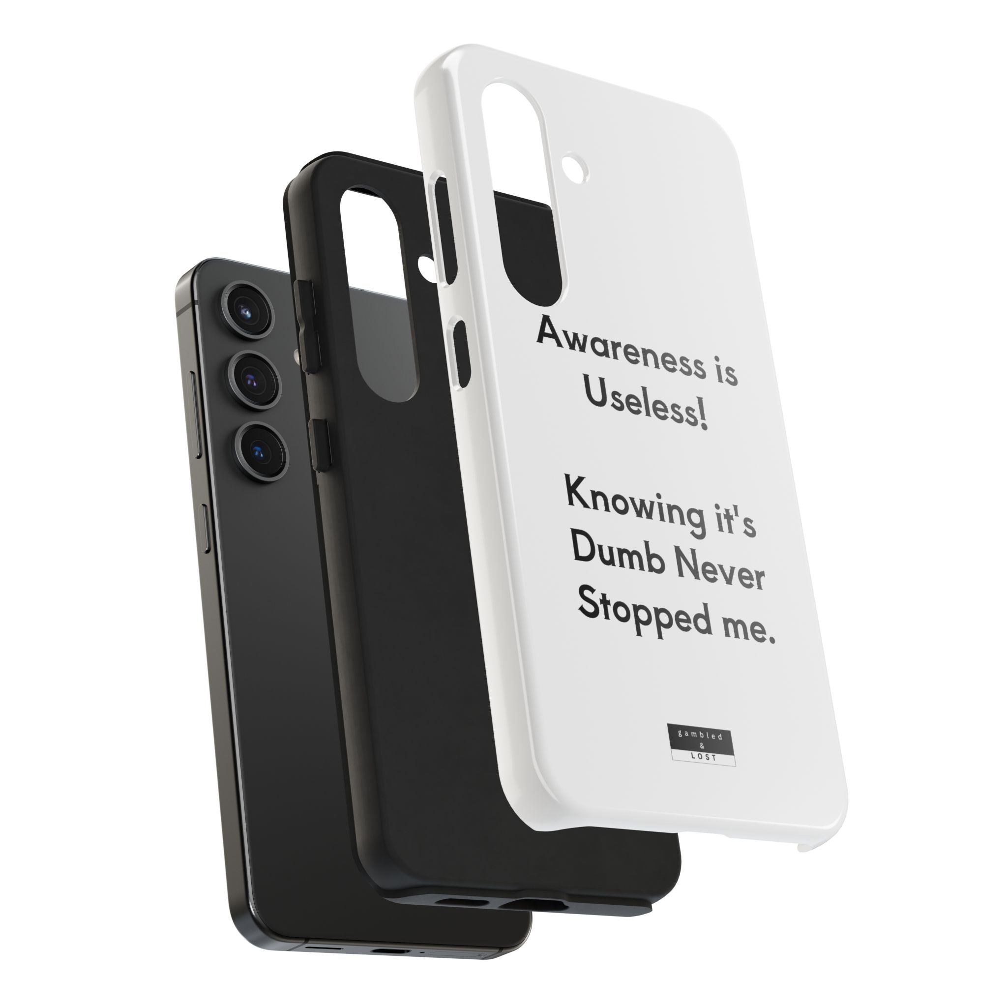 Awareness is Useless Phone Case
