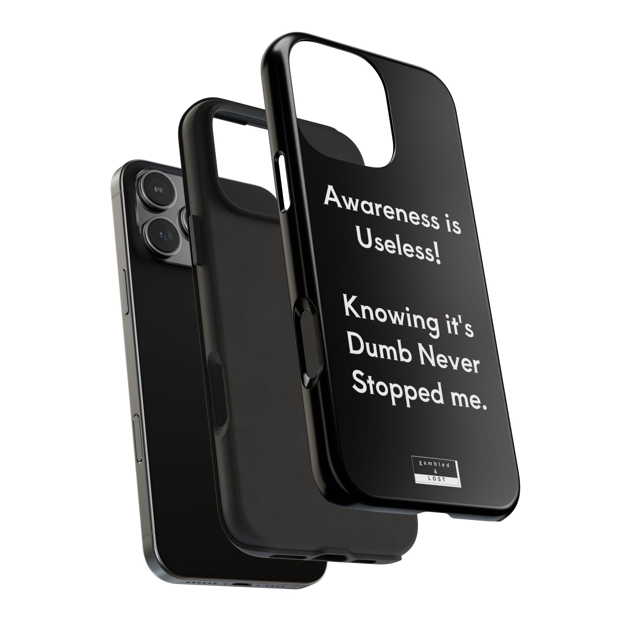 Awareness is Uselss Phone Case