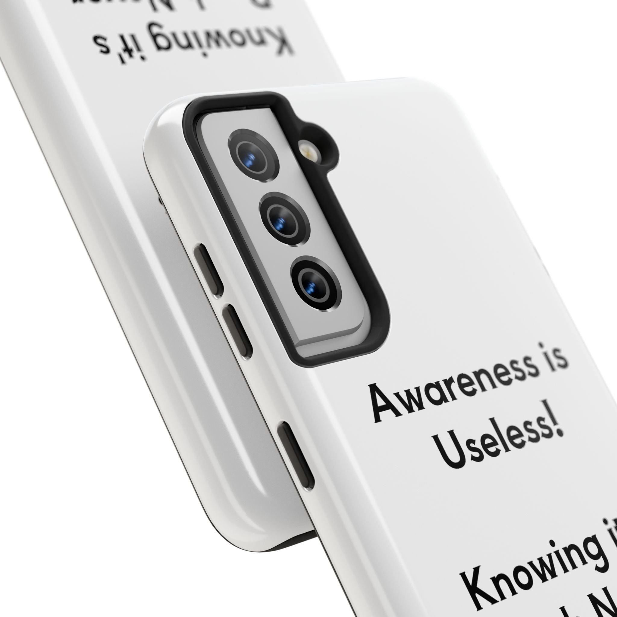 Awareness is Useless Phone Case